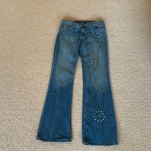 Beaded Jeans